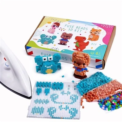 3D Animal Fuse Beads DIY komplekt