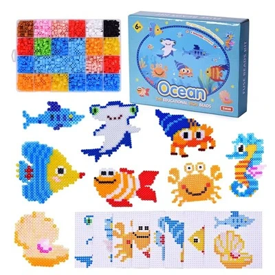 Ocean Animal Fuse Beads käsitöökomplekt