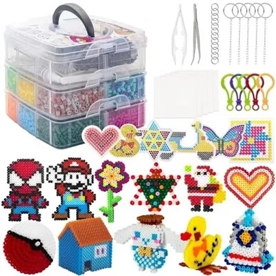 Pop-Culture Fuse Beads 3D käsitöökomplekt