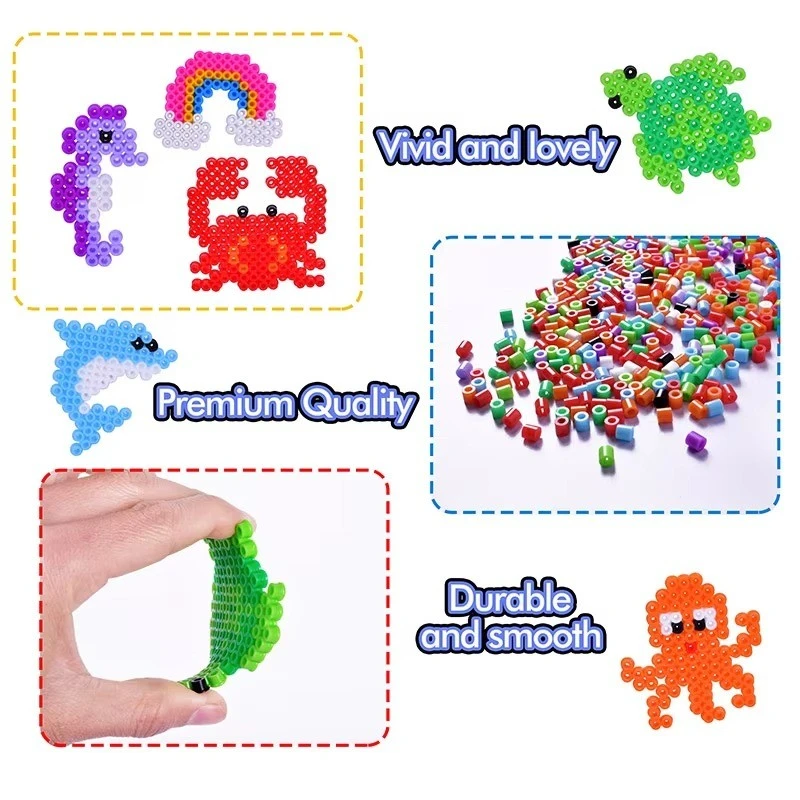 Wildlife & Fantasy Fuse Beads Craft Kit high quality